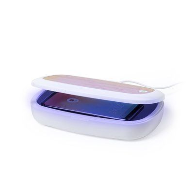 Esterilizadora UV Smartphones con Carga 5W