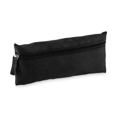 Estuche con cremallera RPET Negro