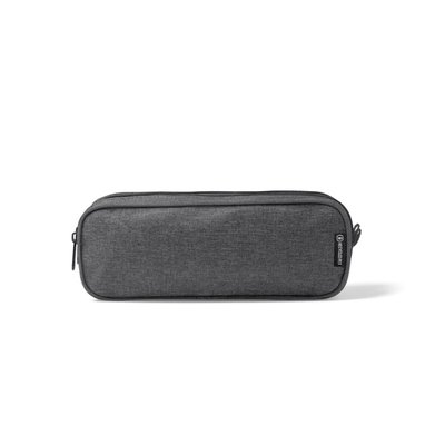Estuche con doble compartimento Gris