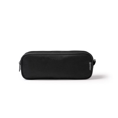 Estuche con doble compartimento Negro