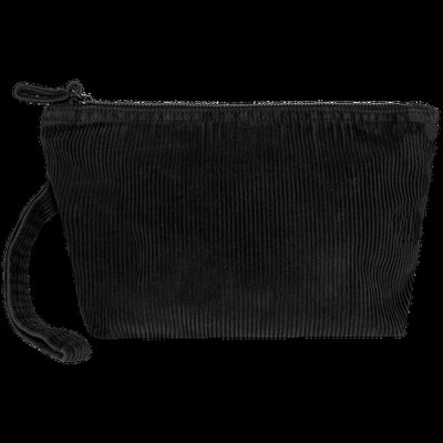 Estuche ecorresponsable de pana Washed black