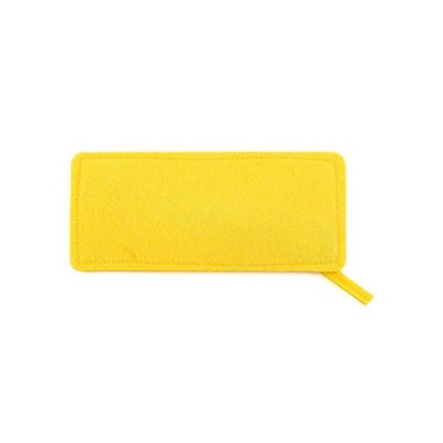 Estuche de Fieltro con Cremallera Cruzada