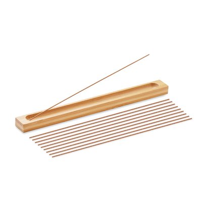 Estuche Incienso Madera y Bambú