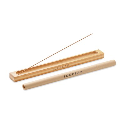 Estuche Incienso Madera y Bambú