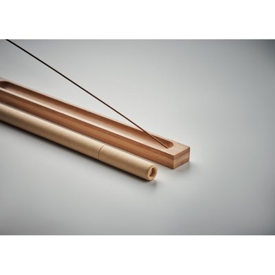 Estuche Incienso Madera y Bambú