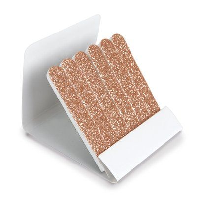 Estuche de limas con brillo