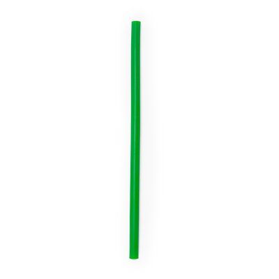 Estuche llavero con pajita de silicona Verde Helecho Talla Única Adulto