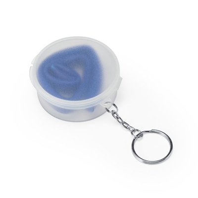 Estuche llavero con pajita de silicona