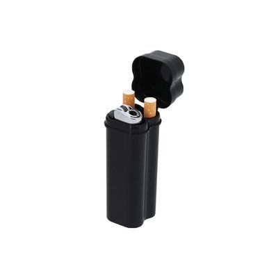 Estuche para mechero y dos cigarros