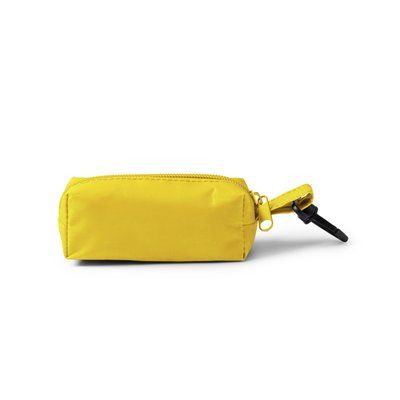 Estuche con mosquetón giratorio Amarillo TALLA ÚNICA ADULTO