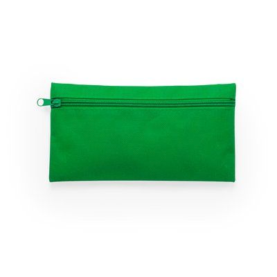 Estuche de poliéster con cremallera frontal Ver