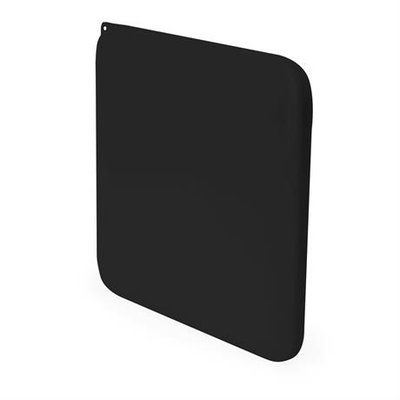 Estuche porta-mascarillas de PP anti-bacterias Negro Talla Única Adulto