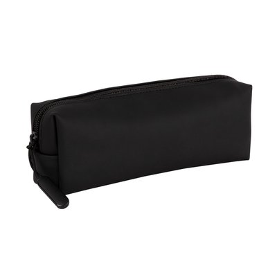 Estuche de PU con tirador Negro