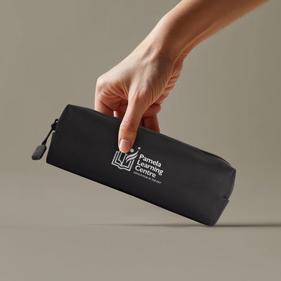 Estuche de PU con tirador