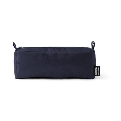 Estuche rectangular de material reciclado Marino Talla Única Adulto