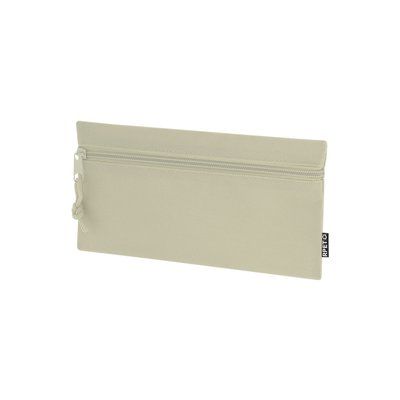 Estuche RPET con cremallera frontal Natu