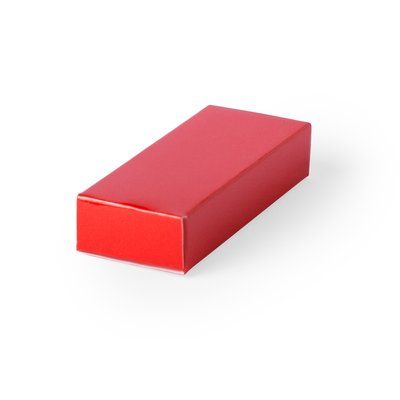 Estuche para USB de Cartón en Colores Brillantes Rojo