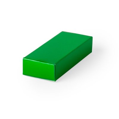 Estuche para USB de Cartón en Colores Brillantes Verde