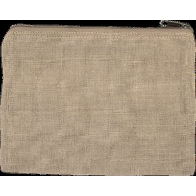 Estuche de yute y algodón Natural