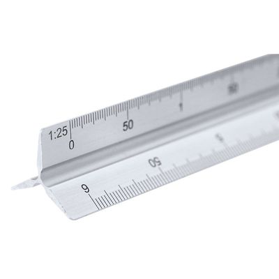 Escalímetro de 30 cm. de aluminio