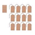 Etiquetas de Papel Kraft 12pcs