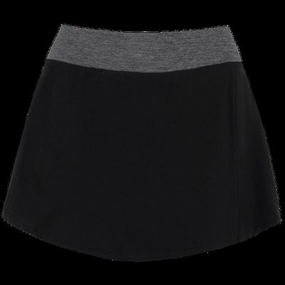 Falda con short Black / Marl Dark Grey L