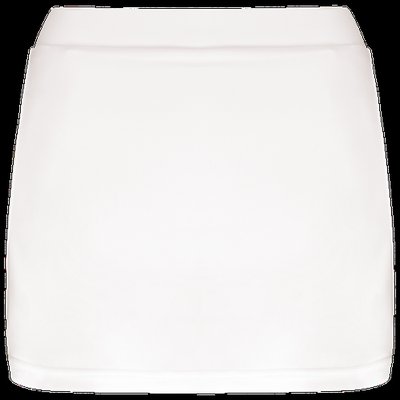 Falda de tenis con short interior White L