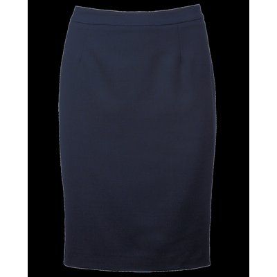 Falda tubo con forro extensible Navy 38 Fr