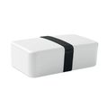 Fiambrera 750 ml con banda elástica Blanco