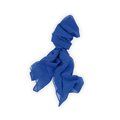 Fino foulard de viscosa y poliéster Azul