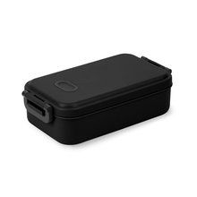 Fiambrera PP 900ml apta para microondas y lavavajillas Negro
