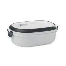 Fiambrera PP Hermética para Microondas y Lavavajillas Blanco