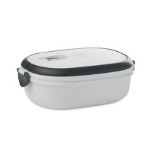 Fiambrera PP Hermética para Microondas y Lavavajillas Blanco