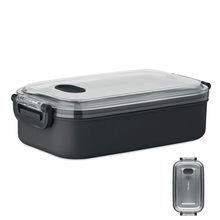 Fiambrera con tapa hermética Negro