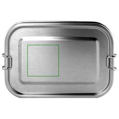 Fiambrera Acero Inoxidable 700ml | Tapa | 50 x 50