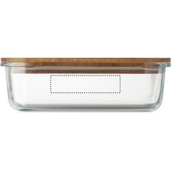 Fiambrera de vidrio 800 ml | Lado 2 | 80 x 20
