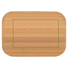 Fiambrera de Cristal 700ml Tapa Bambú | Tapa | 120 x 75