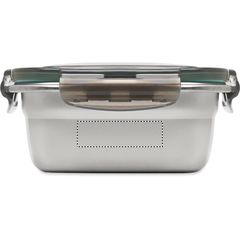 Fiambrera retro de acero inox | Lado 4 | 50 x 15