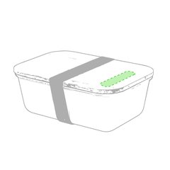 Fiambrera 1L Libre de BPA | En una esquina | 60 x 15