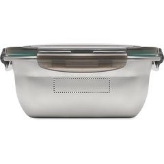 Fiambrera de acero inox Incluye separador | Lado 4 | 60 x 15