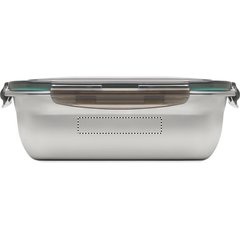 Fiambrera de acero inox Incluye separador | Lado 2 | 80 x 15