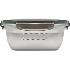 Fiambrera de acero inox Incluye separador | Lado 4 | 60 x 15