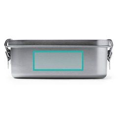 Fiambrera de acero inoxidable con cierre 1,2L | ZONA3 | 80 x 40