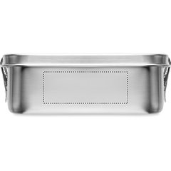 Fiambrera de acero inoxidable reciclado 750 ml | Lado 2 | 80 x 30