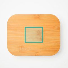 Fiambrera de acero y tapa de bambú | ZONA1 | 130 x 100