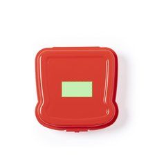 Fiambrera para bocadillos en colores personalizada | Cara principal | 50 x 25