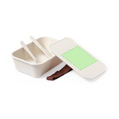 Fiambrera BPA free 1L con Cubiertos | Area 5 | 70 x 70