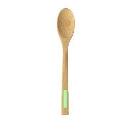 Fiambrera Cristal/Bambú con Cubiertos | En el mango de una cuchara