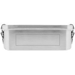 Fiambrera Inox 1200ml con Separador | Lado 2 | 120 x 30