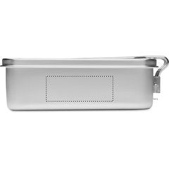 Fiambrera Inox con Asa Sujeción | Lado 1 | 80 x 30